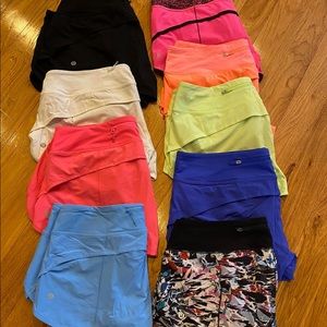 Lululemon Speed Shorts